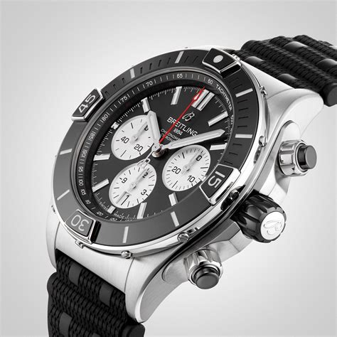 breitling chronomat rubber strap